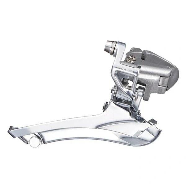 Dérailleur Avant MicroSHIFT R10 Triple 10 Vitesses - Pour Plateaux 50/39/30T, Fixation Braze-On, Compatible Shimano