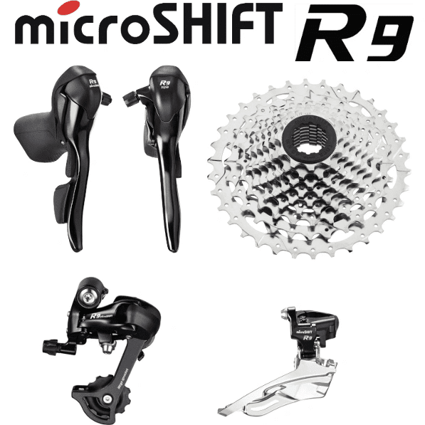 Microshift R9 Speed Road Groupset Kit Bike Blvd