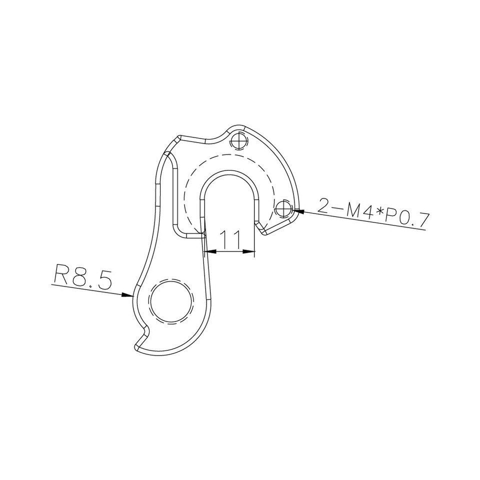 Apollo 2024 derailleur hanger