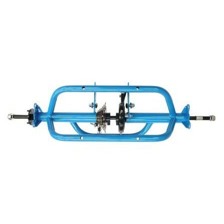 Trike bike rear clearance axle