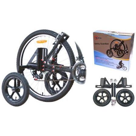 Wheelie Adult Training Wheels 20 29 120kg Cap Pneumatic Tyres Bike Blvd