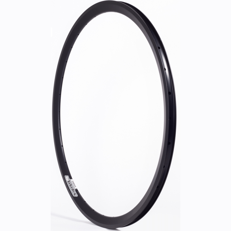 26" Rear Wheel for 8-10 Speed Cassette Black Velocity Cliff Hanger Rim QR Sealed Bearings