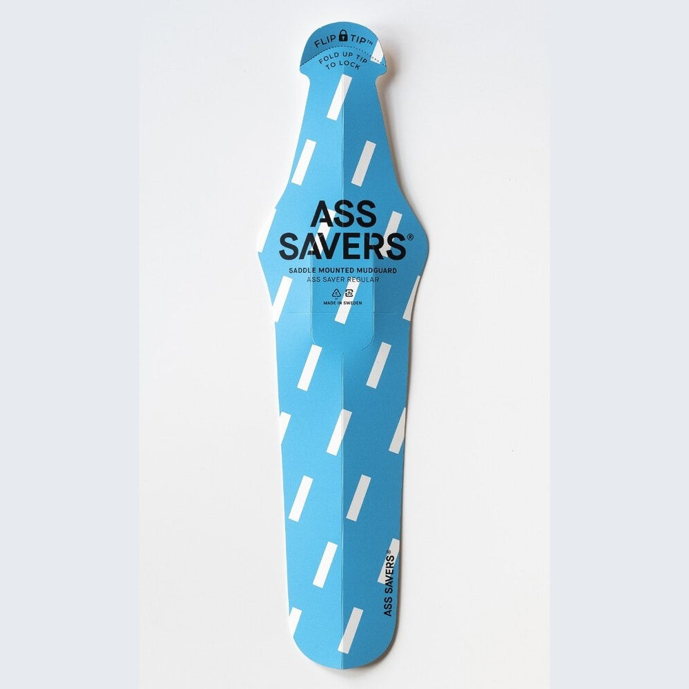 Ass Savers Regular Bold Bike Fender Rain Blue