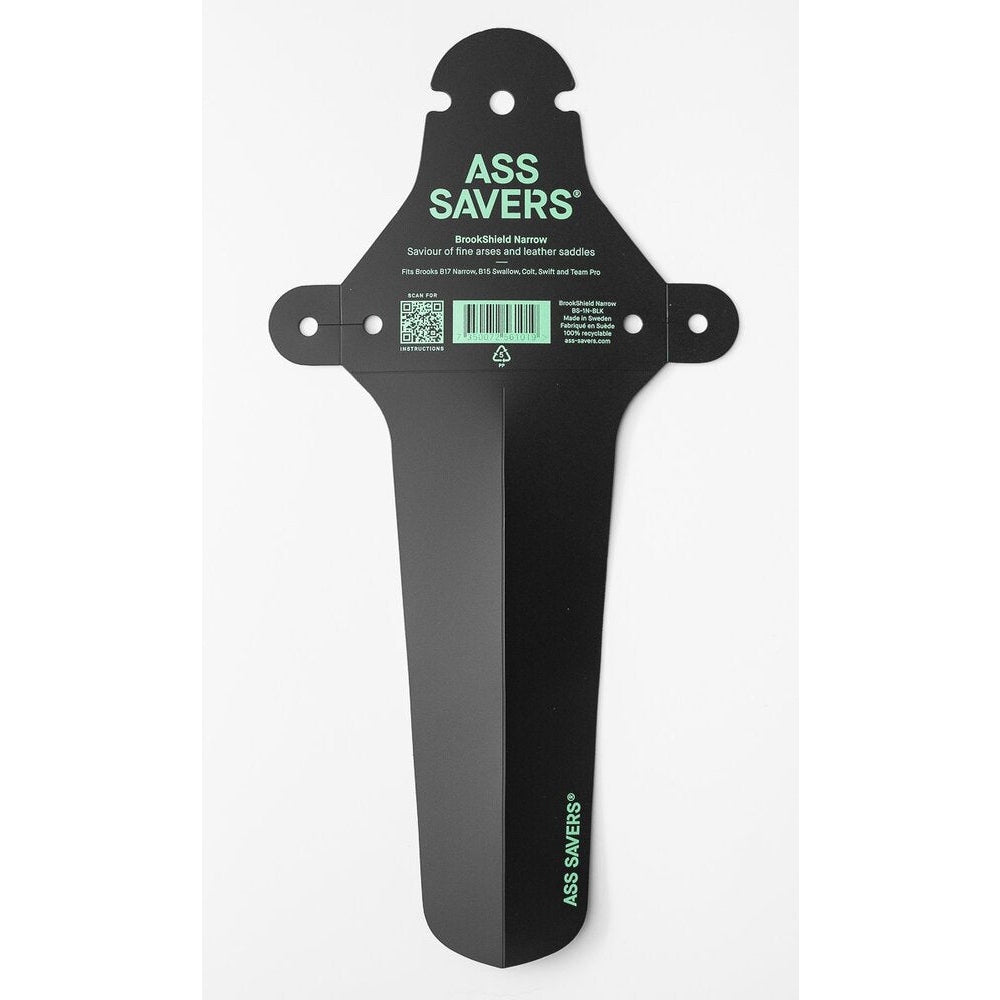 Ass Savers Brookshield Narrow Bike Fender Black