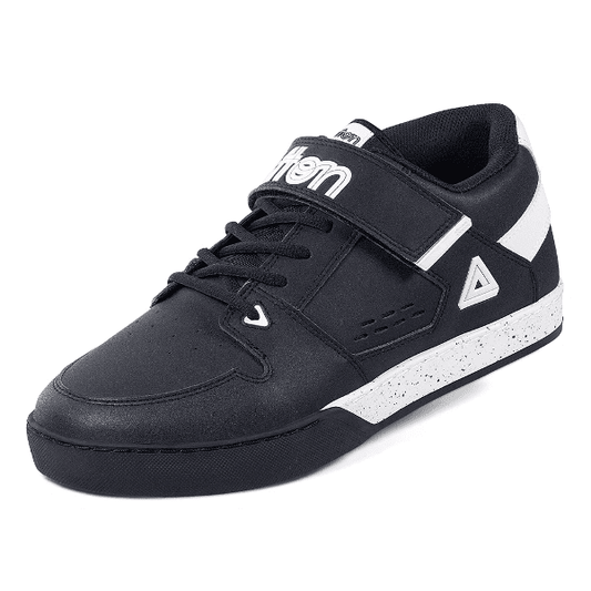 Afton Vectal Black White Shoes - Size 9/43 - Men'S Cycling Footwear