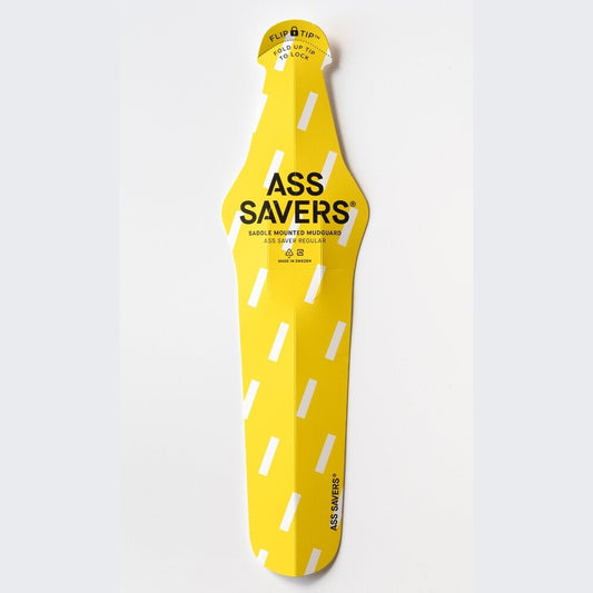 Ass Savers Regular Bold Bike Fender Rain Yellow