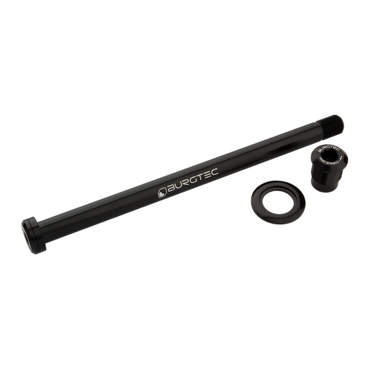 Burgtec Trek Rear Axle 12x184.5mm M12x1.0 Black Wheel Part