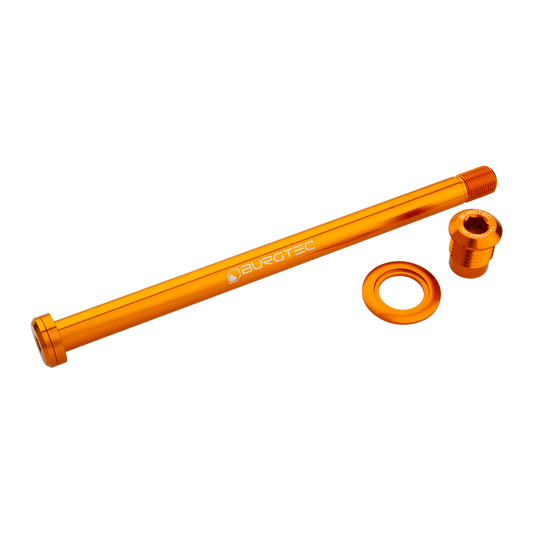 Burgtec Trek Rear Axle Skewer 12x184.5mm M12x1.0 Orange