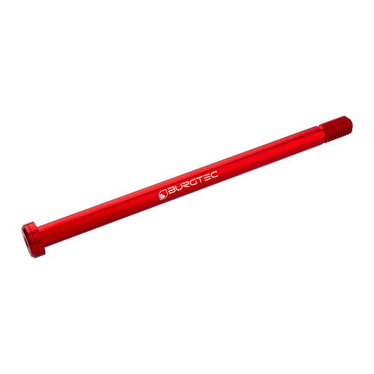 Burgtec Trek Rear Axle 12x198.5mm M12x1.75 Red