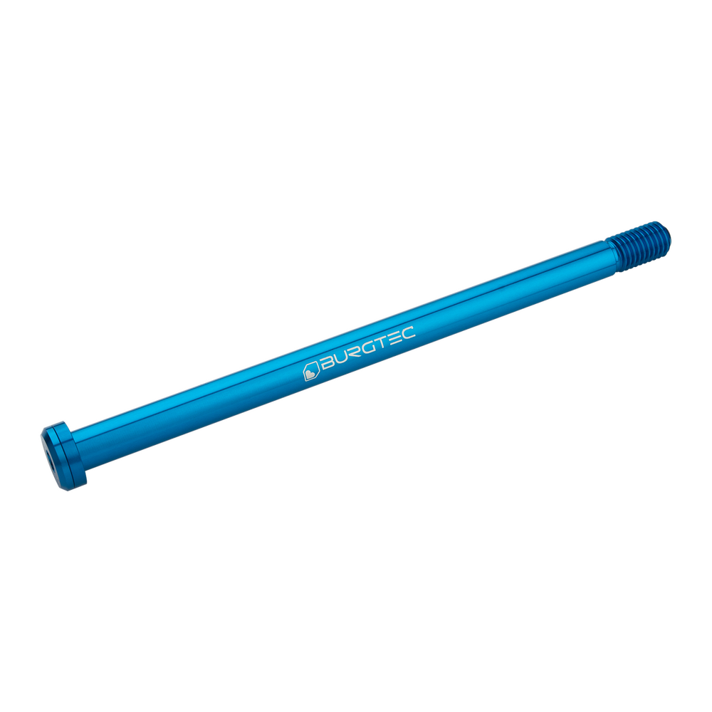 Burgtec Trek Rear Axle 12x198.5mm M12x1.75 Blue