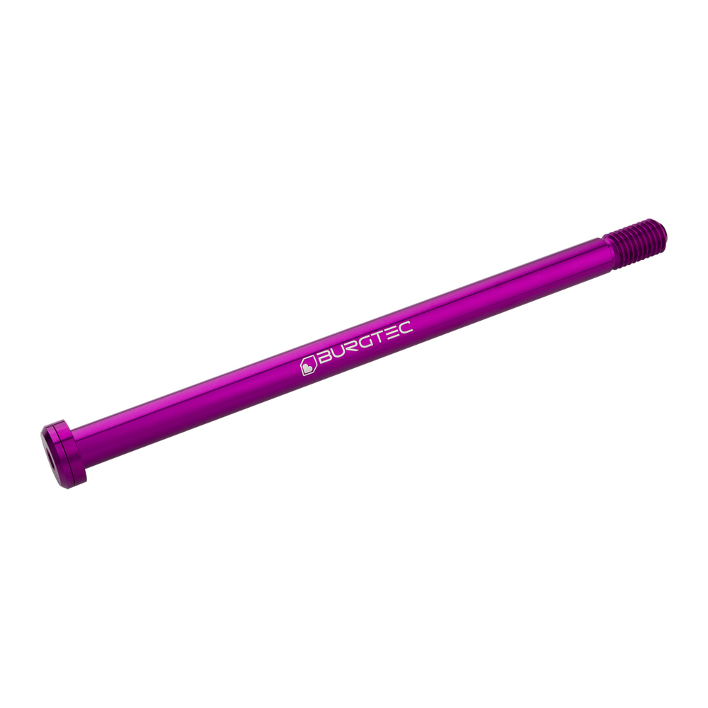 Burgtec Trek Rear Skewer Axle 12x198.5mm M12x1.75 Purple Rain