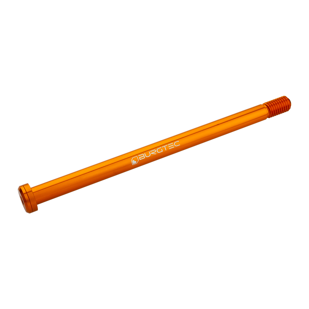 Burgtec Trek Rear Axle 12x198.5mm M12x1.75 Orange