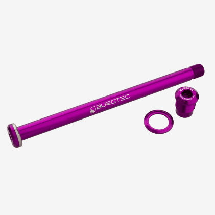 Burgtec Yeti 174mm M12x1 Rear Axle Purple Rain