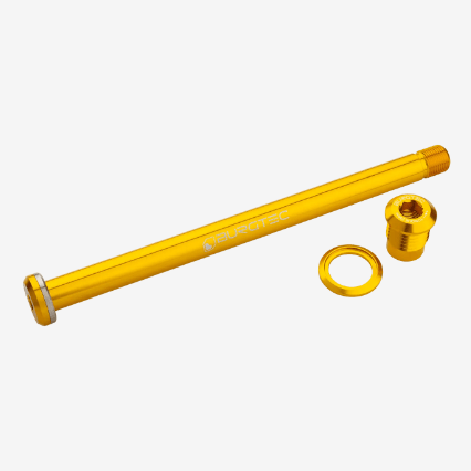 Burgtec Yeti 174mm M12x1 Rear Axle Bullion Gold