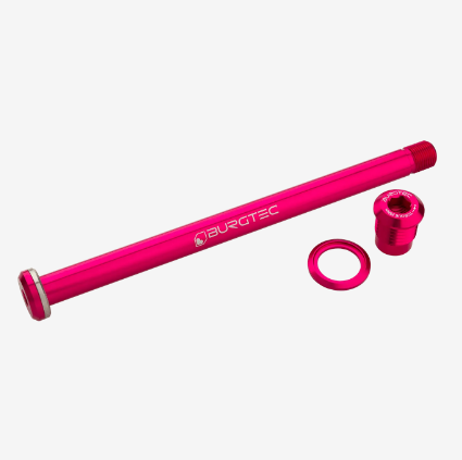 Burgtec Yeti 174mm M12x1 Rear Axle Toxic Barbie Pink