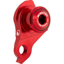 Burgtec UDH Derailleur Hanger Race Red