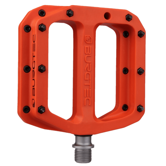 Burgtec MK4 Composite Flat Pedals Orange