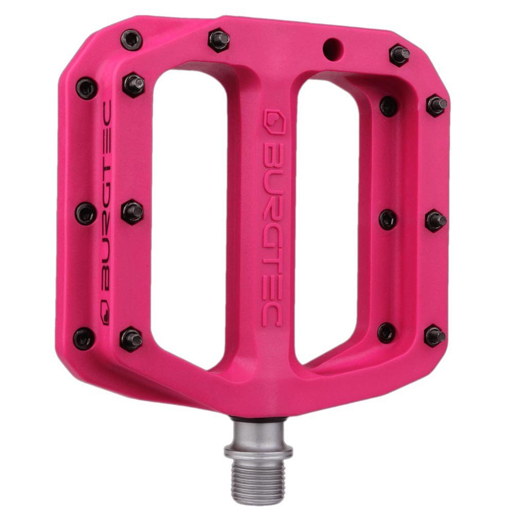 Burgtec MK4 Composite Pedals 9/16" Toxic Barbie Pink