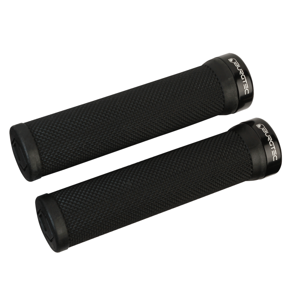 Burgtec Bartender Black Lock-On Flatbar Grips