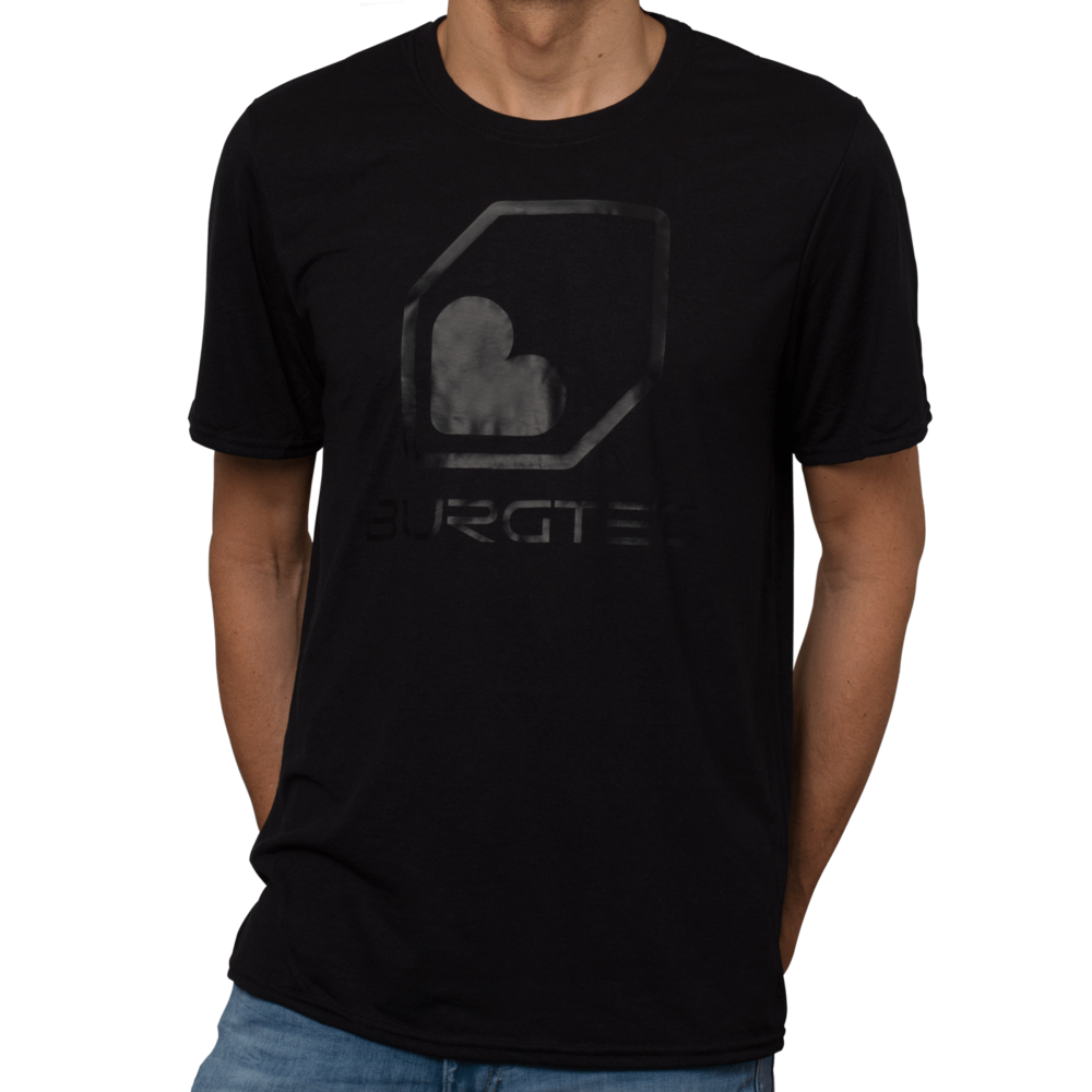 Burgtec Logo Tech T-Shirt Black Medium