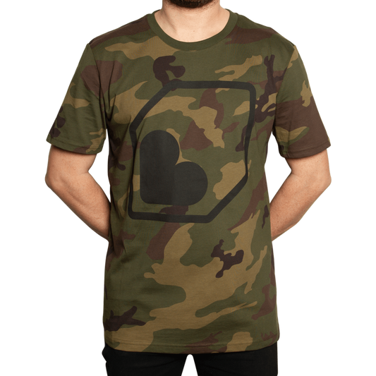 Burgtec Camo Tech T-Shirt XL Men's Camo Top