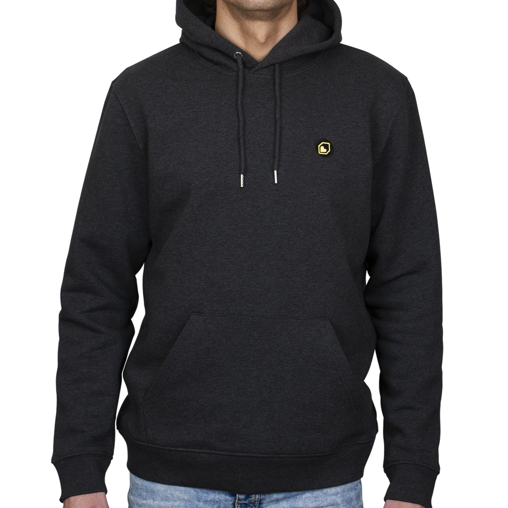 Burgtec Icon Hoody Dark Heather Grey Large