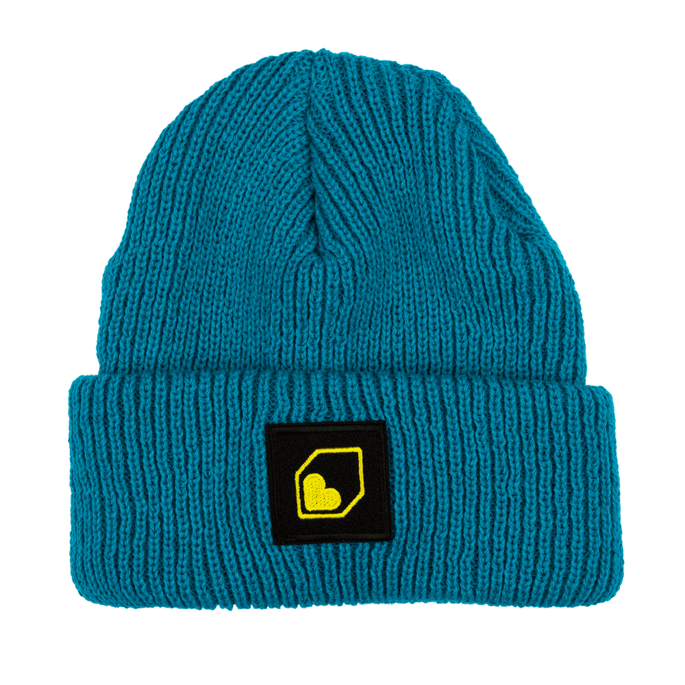 Burgtec Moonshine Turquoise Cuff Beanie