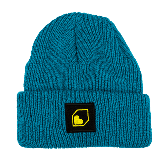 Burgtec Moonshine Turquoise Cuff Beanie