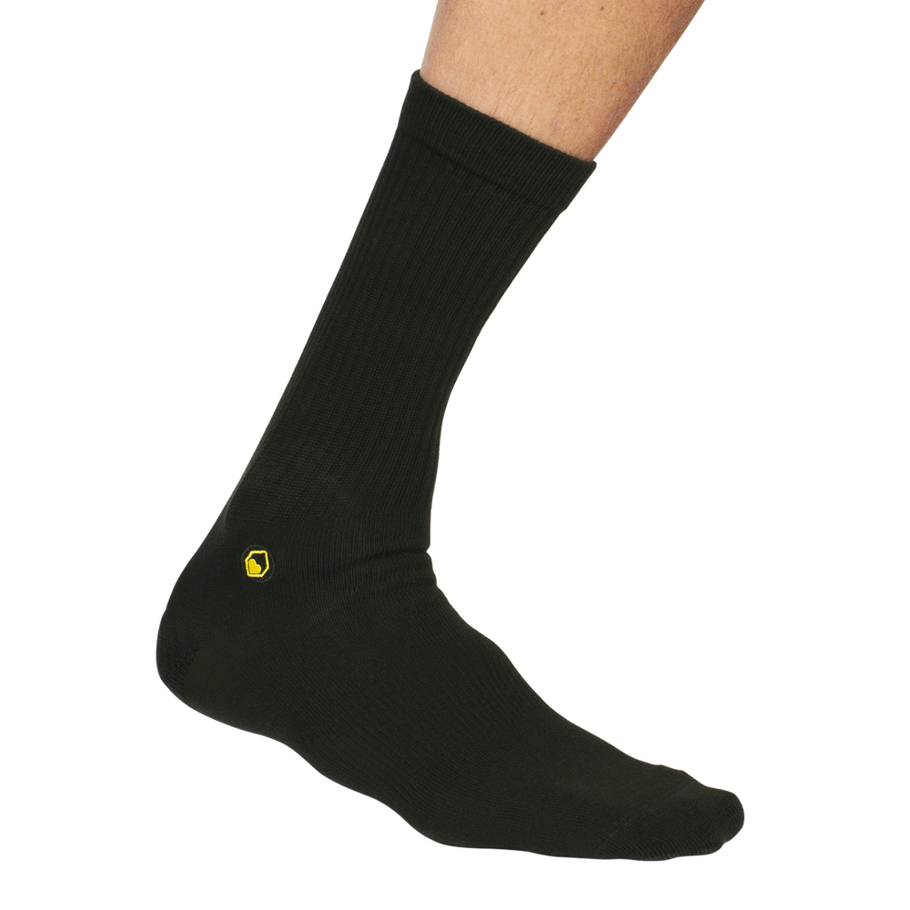 Burgtec Everyday Crew Socks Black Medium