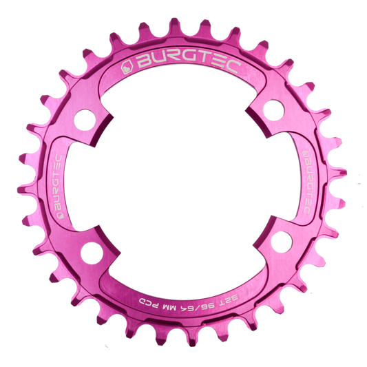 Burgtec XT/XTR Chainring 32T Purple Rain 96/64mm BCD