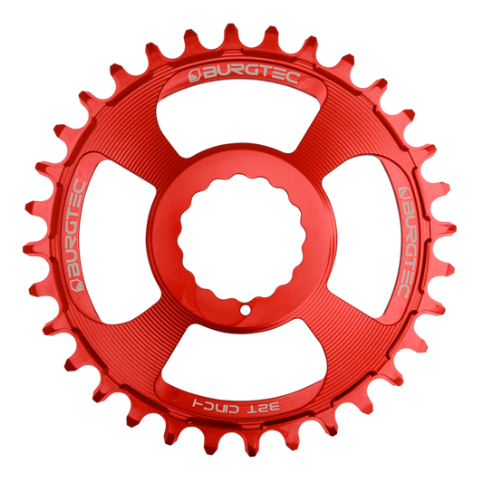 Burgtec Race Face Cinch 30T Chainring Race Red