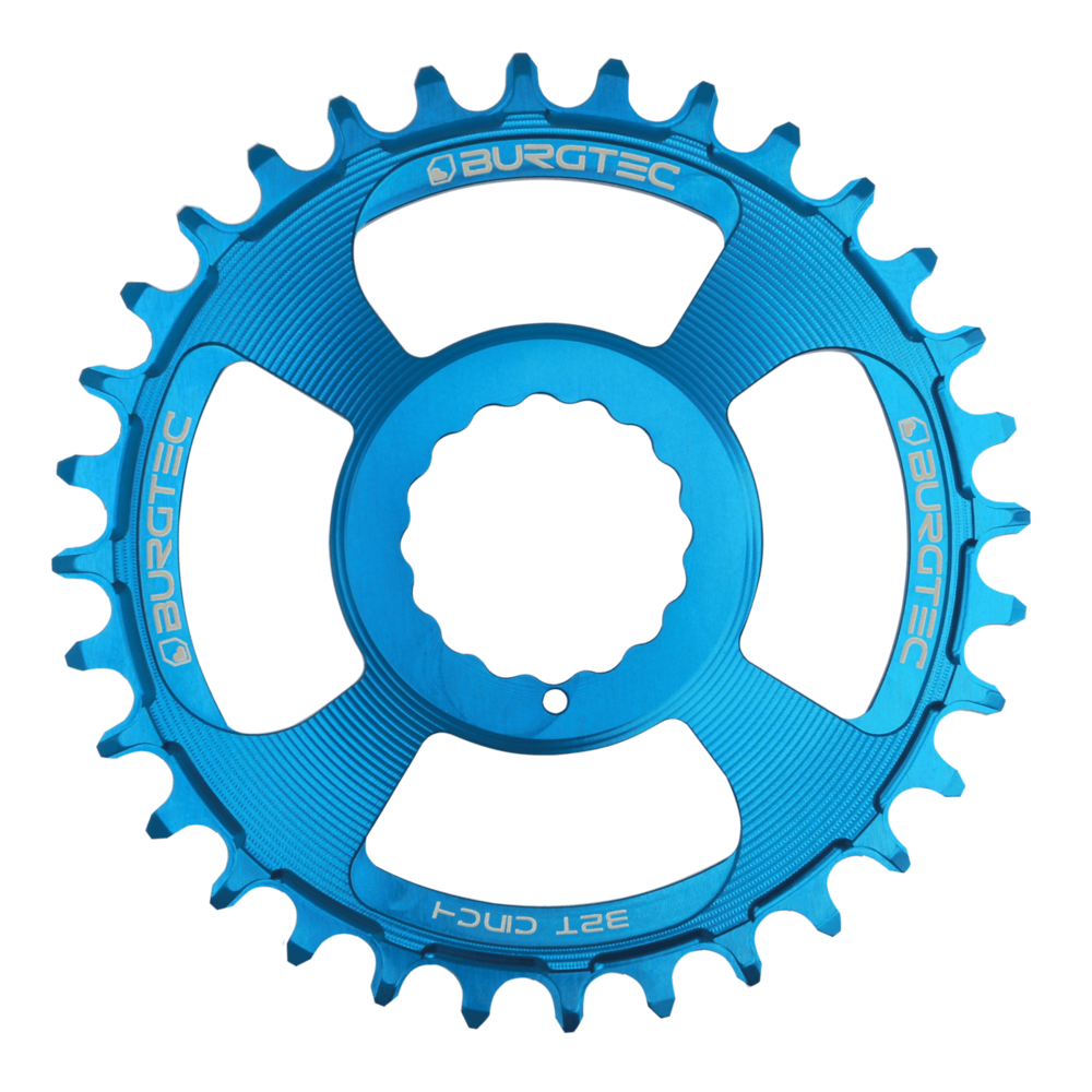 Burgtec Race Face Cinch 30T Chainring Deep Blue