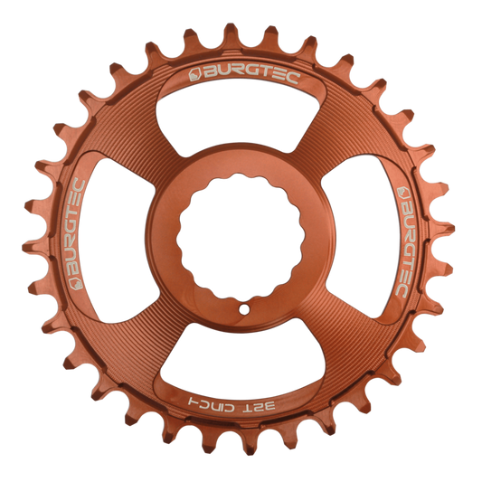 Burgtec Chainring 30T Race Face Cinch Direct Mount Kash Bronze