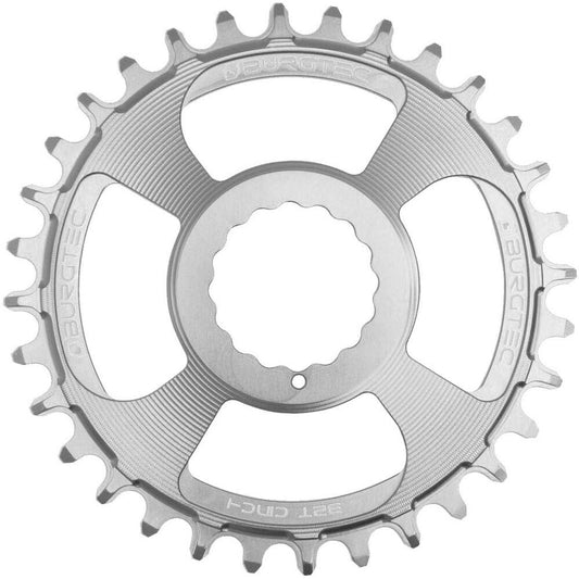 Burgtec Race Face Cinch 30T Chainring Rhodium Silver