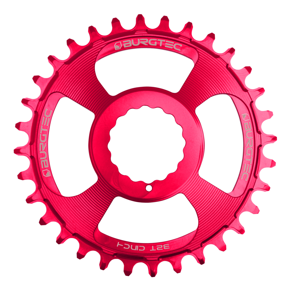 Burgtec Race Face Cinch 30T Chainring Toxic Barbie Pink