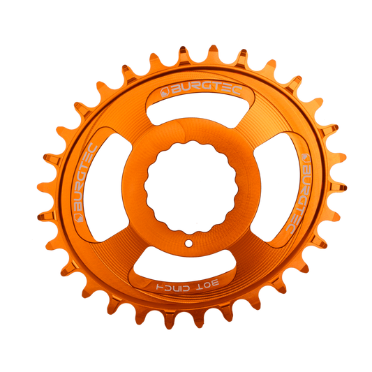 Burgtec Oval Chainring 32T Race Face Cinch Iron Bro Orange