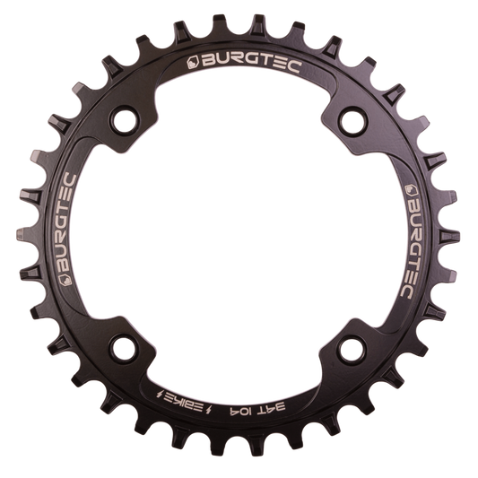 Burgtec E-Bike Chainring 34T Steel 104mm BCD Black