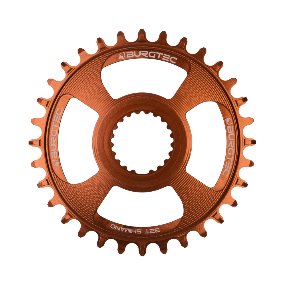 Burgtec Chainring 12-Speed 28T Kash Bronze Shimano Direct Mount