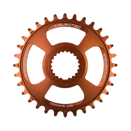 Burgtec Chainring 12-Speed 30T Shimano Direct Mount Kash Bronze