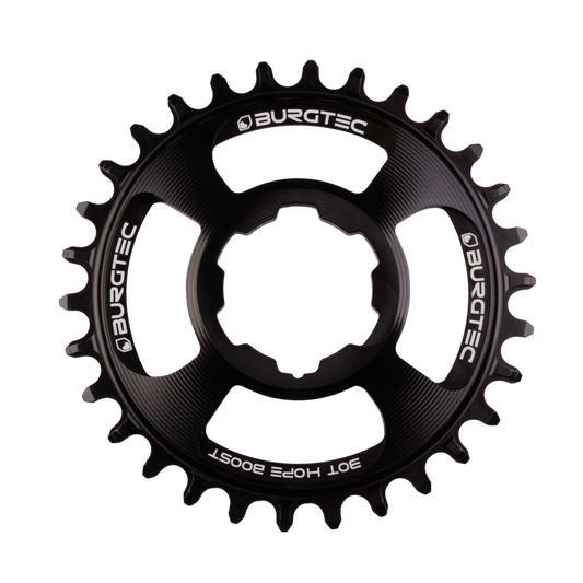 Burgtec Hope Boost Direct Mount Chainring 30T Black