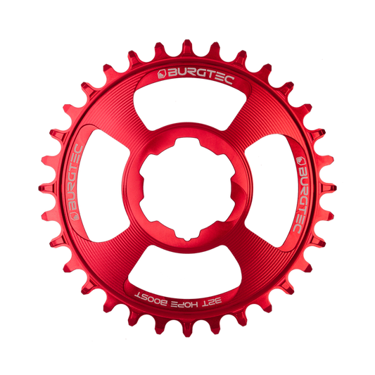 Burgtec Hope Boost Direct Mount Chainring 34T Race Red