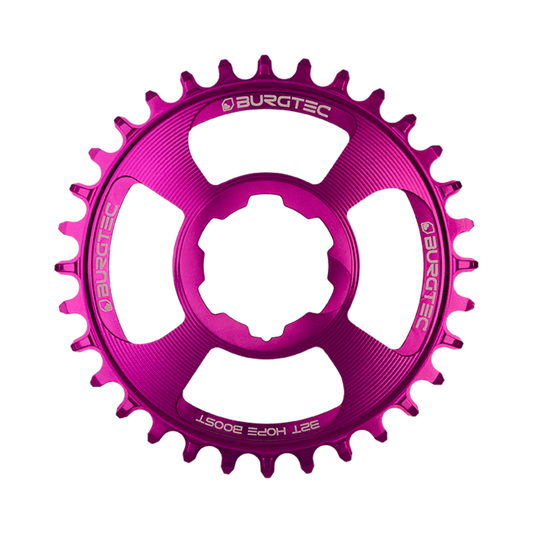 Burgtec Hope Boost Chainring 28T Purple Rain