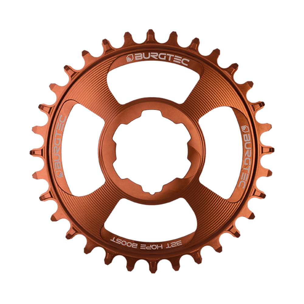 Burgtec Hope Boost Chainring 28T Kash Bronze