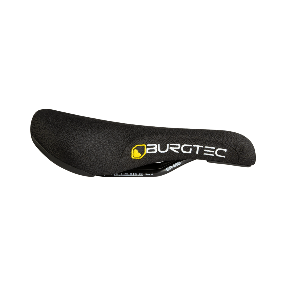 Burgtec Cloud Boost Road Saddle CrMo Rails Black