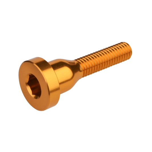 Burgtec Bullion Gold Stem Top Cap Bolt