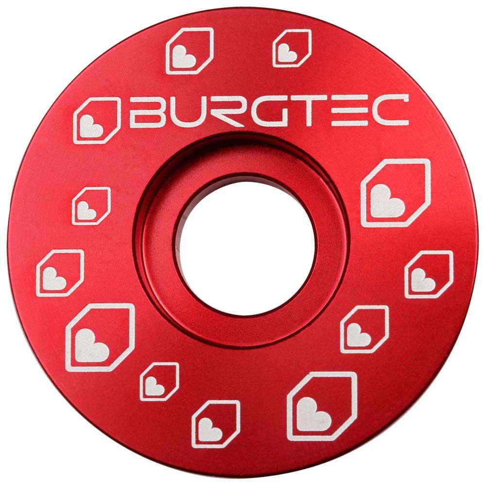 Burgtec Race Red Stem Top Cap Bolt Not Included