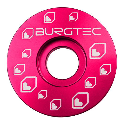 Burgtec Stem Top Cap Toxic Barbie Pink Bolt Not Included