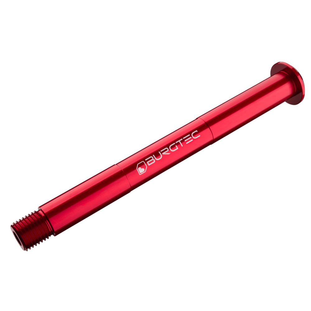 Burgtec Fox Boost Fork Axle 15x110mm Race Red Pre 2021