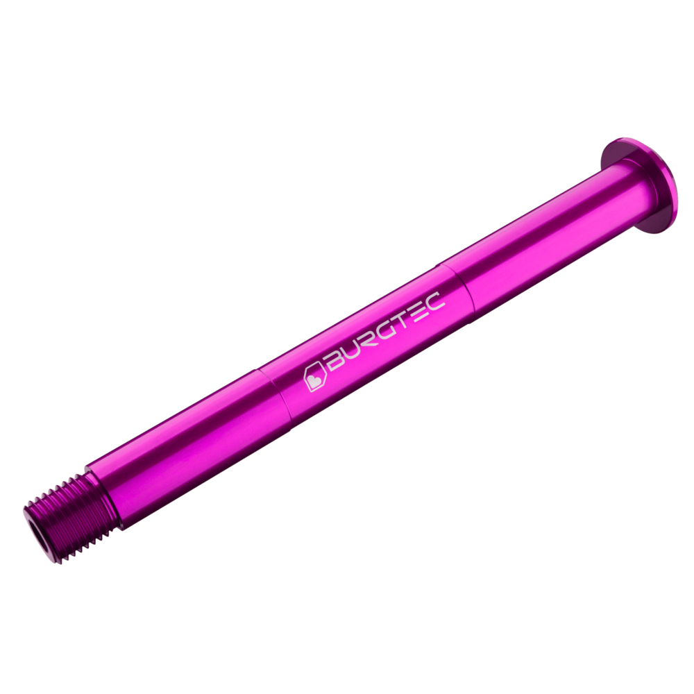 Burgtec Fox Boost Fork Axle 15x110mm Purple Rain