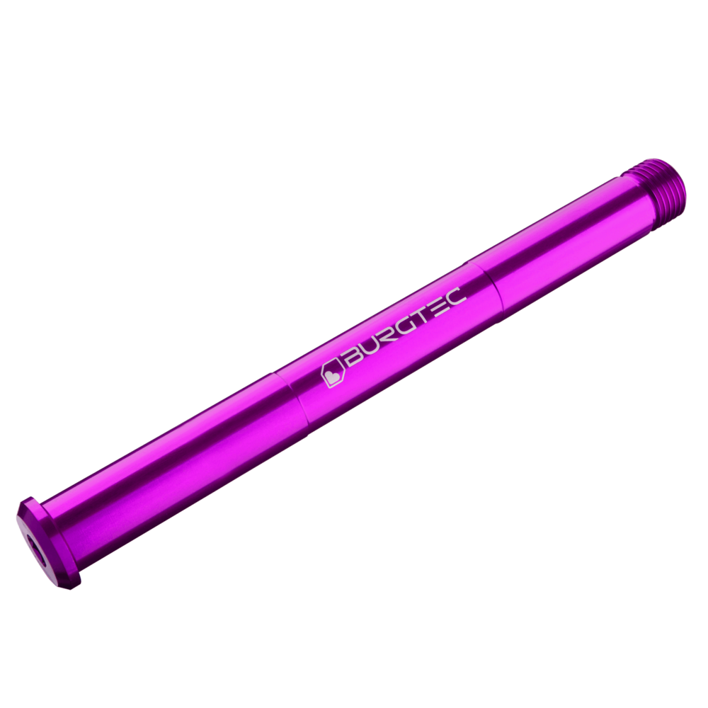 Burgtec Rockshox Boost Fork Axle 15x110mm Purple Rain